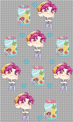 Keychain sticker-Y 1193